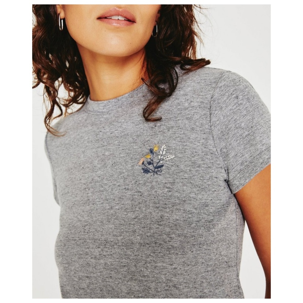 Ag jeans Sadie tee in grey